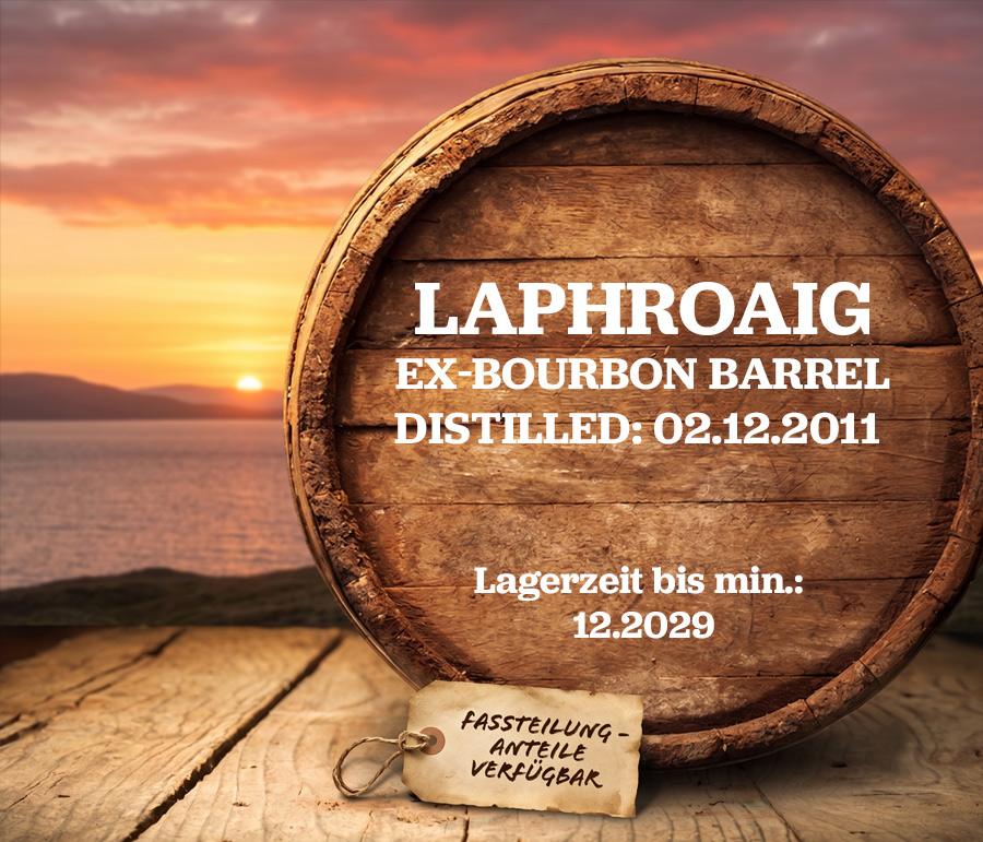 Fassteilung Laphroaig 2011 - Ex-Bourbon Barrel
